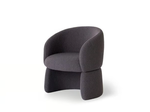 JADE 953/P - Fabric easy chair with armrests - Armchair by Potocco