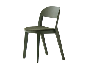 MINIMA 949/I - Stackable wooden chair with integrated cushion - Accessories by Potocco