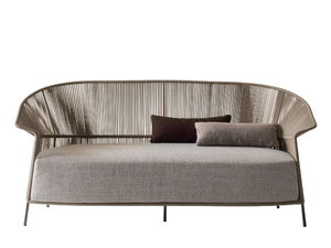 OLA 923/D - Rope and fabric garden sofa - Sofa by Potocco