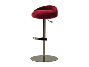 PLISSÉ 929/A-GAS - High fabric stool with gas lift - Stool by Potocco