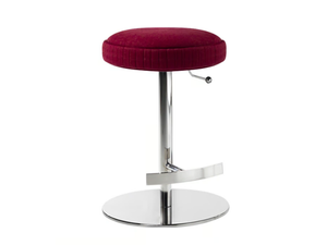 PLISSÉ 929/S-GAS - Swivel fabric stool with gas lift - Stool by Potocco