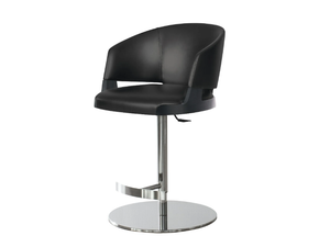 VELIS 942/APA-GAS - Swivel fabric stool with gas lift - Stool by Potocco