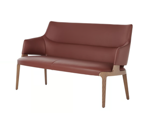 VELIS 942/DB - Eco-leather small sofa high-back - Sofa by Potocco