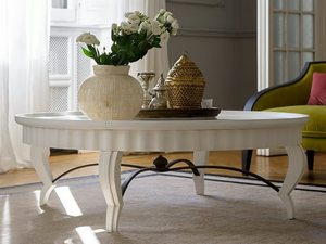 DAMA - Wood and glass coffee table - Coffee table by Prestige