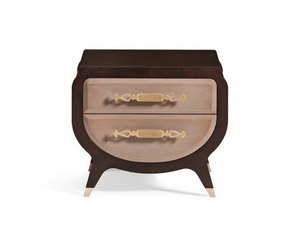 GRAN DUCA - Bedside table with drawers - Side table by Prestige