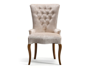 GRAN DUCA - Fabric chair with armrests - Chair by Prestige
