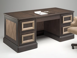 GRAN DUCA - Rectangular maple writing desk - Desk by Prestige