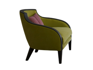 GRAN DUCA - Velvet armchair with armrests - Armchair by Prestige