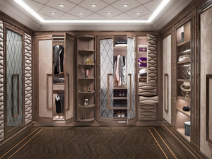 GRAN DUCA - Wooden walk-in wardrobe - wardrobe by Prestige