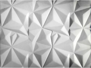 PRISMA - Leather 3D Wall Cladding - Paneling by Prodital Leather