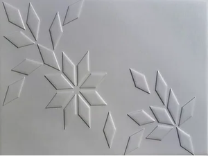 ROMBI - Leather 3D Wall Cladding - Paneling by Prodital Leather