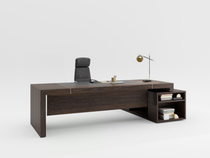 BLOCK 2.0 - Wooden executive desk - Desk by PROF