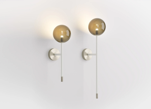 GRACE N° 1 - Blown glass wall lamp - Wall lamp by PROF