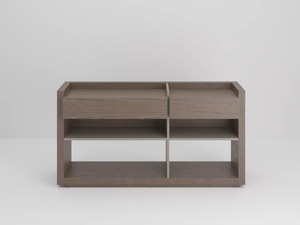 SESSANTA - Rectangular wooden console table with drawers - Console by PROF