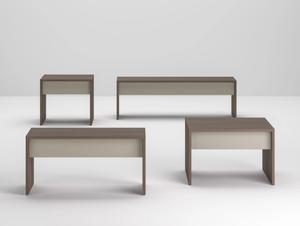 SLIM - Wooden coffee table - Coffee table by PROF