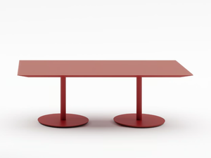 TABLE - Rectangular wooden bistro side table - Coffee table by PROF
