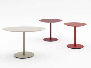 TABLE - Round wooden bistro side table - Coffee table by PROF