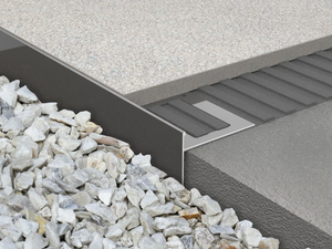 PROSIDE WALK - Perimeter profile in painted aluminum - Finishes accessories by Progress Profiles
