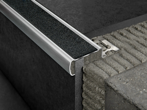 PROSTAIR GRIP ACC - Brushed steel star nosing - Finishes accessories by Progress Profiles