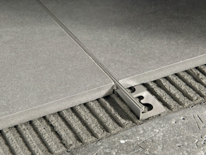 PROTERMINAL - Brushed steel Flooring joint - Finishes accessories by Progress Profiles