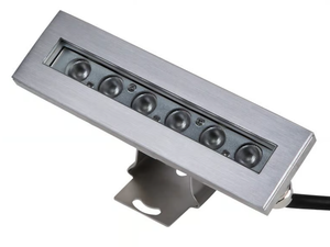 IP68 WALLWASHER 6X 2 WATT MONO - LED Glass and Stainless Steel underwater lamp - Functional light by PROLED