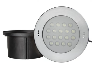 REC IP68 LIGHT 18X 2 WATT TRILED RGB - LED RGB Glass and Stainless Steel underwater lamp - Functional light by PROLED