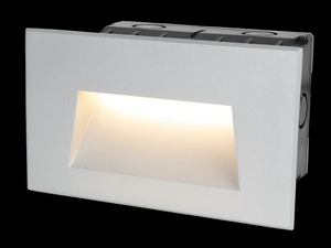 REC L+ - LED wall-mounted outdoor powder coated aluminium steplight - Functional light by PROLED