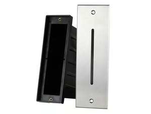 REC SLOT - LED wall-mounted outdoor powder coated aluminium steplight - Functional light by PROLED