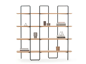 KNIF - Open double-sided metal shelving unit - Cabinet by Prostoria