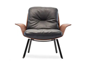 REI - Leather easy chair with armrests - Armchair by Prostoria