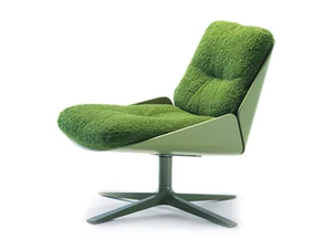 REI - With 4-spoke base fabric easy chair - Armchair by Prostoria