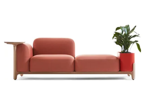 SABOT - 2 seater sectional fabric sofa - Sofa by Prostoria