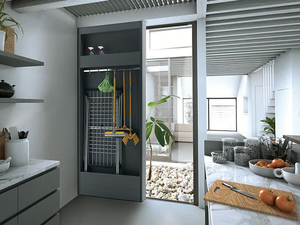 BIGFOOT® LAURA - Sliding broom closet module - wardrobe by PROTEK®
