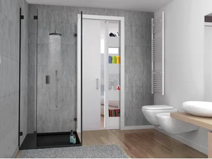 BIGFOOT® TWIN + MAGIC BOX® - Sliding module and door - Door by PROTEK®