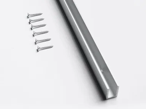 EASY SLIDING KIT - Extruded aluminium sliding door track - Finishes accessories by PROTEK®