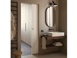 MAGIC BOX® LINEAR - Counter frame for double sliding doors - Door by PROTEK®