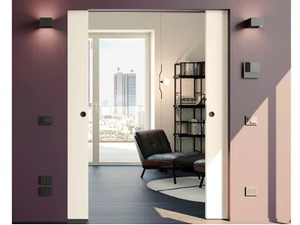 MAGIC BOX® LINEAR - Counter frame for double sliding doors - Door by PROTEK®