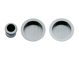 ROUND - Recessed door handle - Finishes accessories by PROTEK®