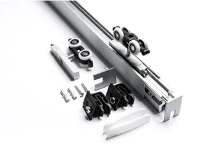 SINGLE-CLAMP KIT - Sliding door track - Finishes accessories by PROTEK®