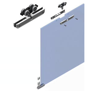 SMALL/BIG CLAMPS KIT - Sliding door track - Finishes accessories by PROTEK®