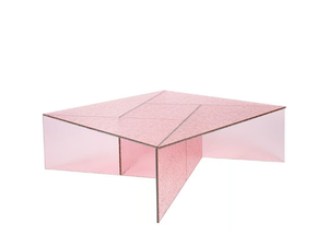 ASPA BIG - Square glass coffee table - Coffee table by Pulpo