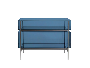 LYN EXTENDED - Glass sideboard - Cabinet by Pulpo