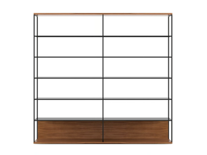 LITERATURA OPEN - Open freestanding wooden bookcase - Cabinet by Punt