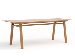 MITIS HIGH - Rectangular wooden high table - Table by Punt