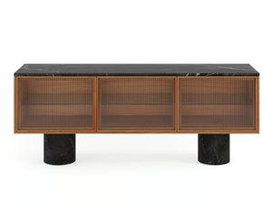 RIO - Wooden sideboard with doors - Cabinet by Punt