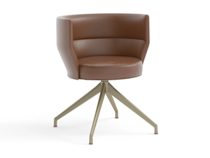 SENA - Upholstered chair with armrests - Chair by Punt
