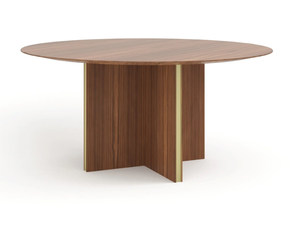 STOCKHOLM - Round wooden dining table - Table by Punt