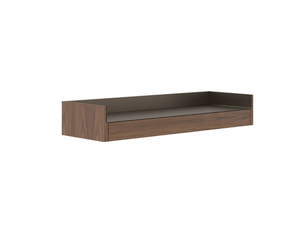 STOCKHOLM - Wall mounted wooden secretary desk with drawers - Desk by Punt