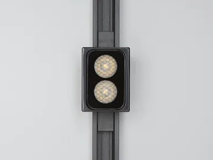 CUBO SUSPENSION TRACK - LED aluminium track-Light - Ceiling lamp by PURALUCE