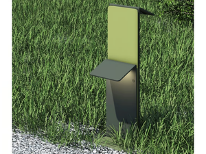 FOGLIO - LED aluminium bollard light - Outdoor lighting by PURALUCE
